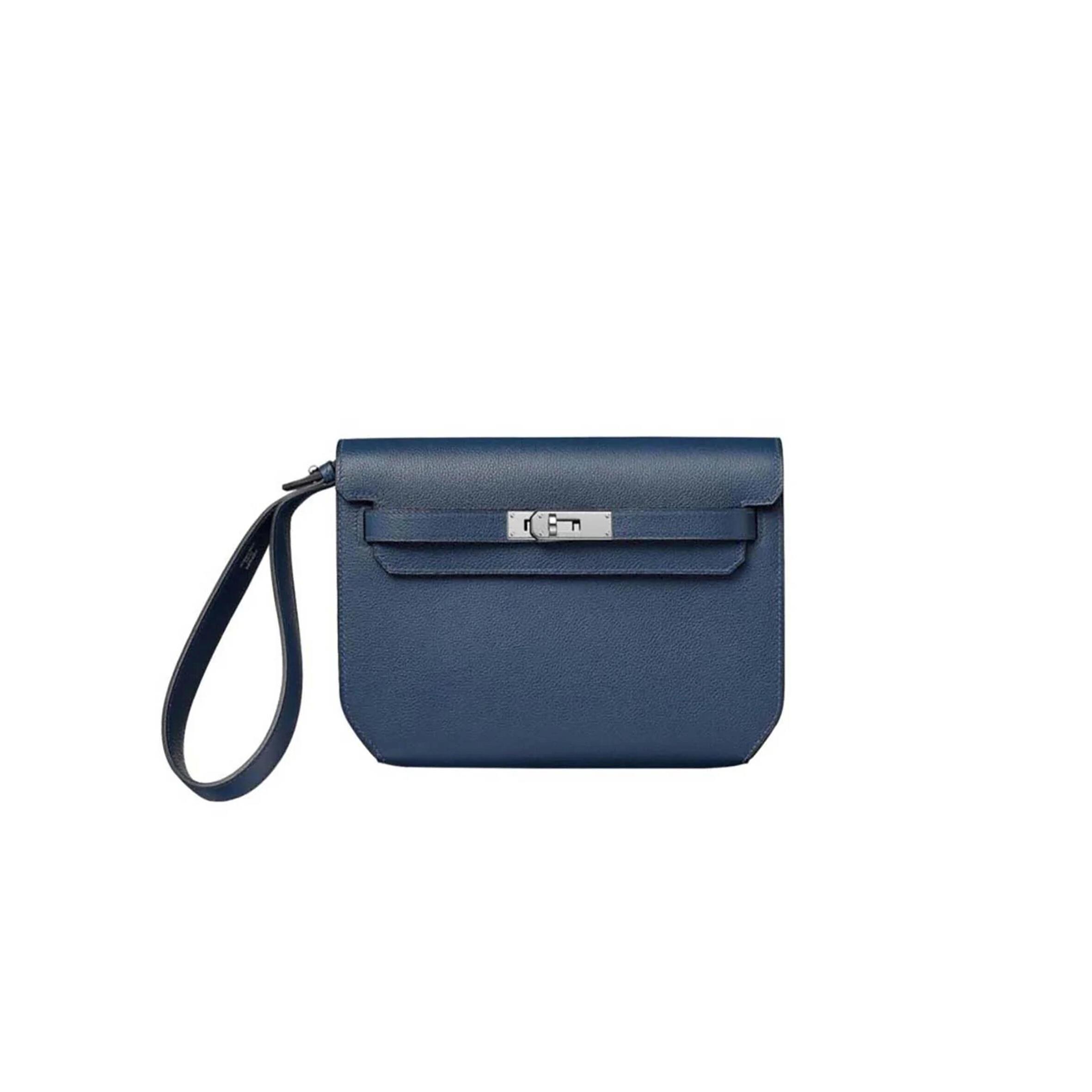 H**mes MASTER KELLY DEPECHES 25 TOGO LEATHER POUCH (25.5*20*4cm)